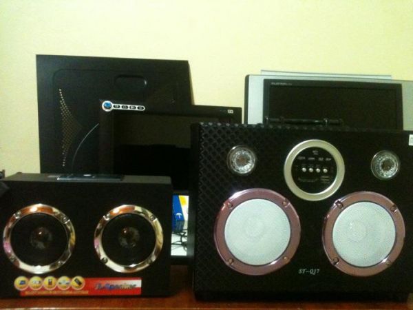 CAIXAS DE SOM COM RADIO -USB E CARTAO SD - VARIOS MODELOS